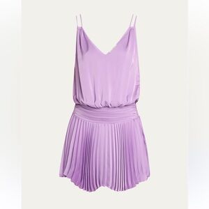 Ramy Brook Aleesia Pleated Dress NWT